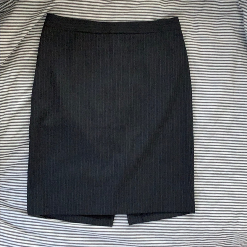 J crew no. 2 pencil skirt grey wool size 2